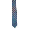 Tiekart men blue ethnic silk tie Tiekart men blue ethnic silk tie