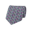 Tiekart men grey ethnic silk tie Tiekart men grey ethnic silk tie