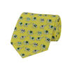 Tiekart men yellow ethnic silk tie Tiekart men yellow ethnic silk tie