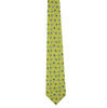 Tiekart men yellow ethnic silk tie Tiekart men yellow ethnic silk tie