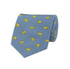 Tiekart men blue ethnic silk tie Tiekart men blue ethnic silk tie