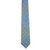 Tiekart men blue ethnic silk tie Tiekart men blue ethnic silk tie