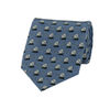 Tiekart men blue ethnic silk tie Tiekart men blue ethnic silk tie