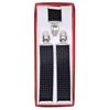 Tiekart men monochrome suspenders Tiekart men monochrome suspenders