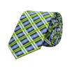Tiekart men multi striped woven silk tie