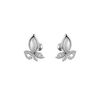 Leaf n petals studs