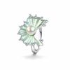 Petal Muse green Pearl Ring