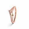 Rose Aura Delicate Band Ring