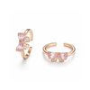 Rose Gold Butterfly Whimsy Ring