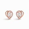 Serene Sparkle Rose Studs