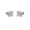 Silver pearl stud