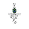 The Divine Krishna Silhouette Pendant