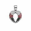 The Guardian Wings Enamel Pendant