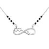 The Infinite Love Heart Mangalsutra
