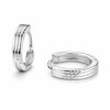 The Linear Parallel Groove Hoop Bali