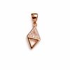 The Modern Geometric Pyramid Pendant
