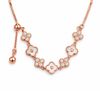 The Rose Gold Clover Bloom Necklace