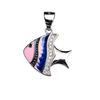 The Tropical Reef Enamel Fish Pendant
