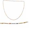 Triple tone luxurious Neckchain