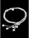 Valentine YouBella Jewellery Combo of Gold Plated Rose Flower and Charm Bangle Bracelet for Girls/Women