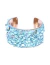 YouBella Blue Crystal Beads Studded Kada for Women