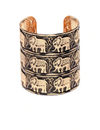 YouBella Jewellery Charm Bangle Bracelet with Beautiful Elephant Engraving for Girls and Women