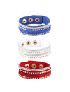 Valentine Gift : YouBella Jewellery Valentine Special Combo of 3 Friendhsip Band Bangles Bracelet Set for Girls/Women/Boys/Men