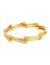 YouBella Fashion Jewellery Traditional Gold Plated Bracelet Bangle for Girls and Women (2.4)