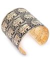 YouBella Stylish Party Wear Jewellery Gold Plated Cuff for Women (Golden)(YBBN_91539)