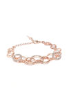 YouBella Rose Gold Crystal Gold plated Floral Bracelets for Women Girls