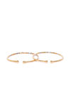 YouBella Silver and Gold Base Metal gold-plated Stylish Adjustable Bracelet for Girls and Women (Combo of 2)