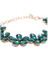 YouBella Stylish Latest Design Jewellery Gold Plated Charm Bracelet for Women (Green) (YBBN_91607)