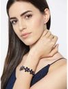 YouBella Blue Gold Plated Stylish Latest Crystal Bracelet Bangle Jewellery for Girls and Women