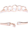 YouBella Gold-Plated Stone-Studded Link Bracelet