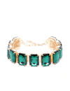 YouBella Multicoloured Gold-Plated Stone Studded Bracelet