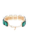 YouBella Multicoloured Gold-Plated Stone Studded Bracelet