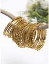 YouBella Jewellery Gold Plated Brass Bracelet Bangle Set for Women (2.4) (Set of 2), s (YBBN_91742)