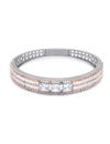 YouBella Jewellery Celebrity Inspired Silver Plated American Diamond Bracelet for Girls and Women