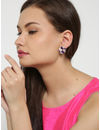 Valentine Gifts : YouBella Jewellery Presents Gracias Collection Floral Earrings for Girls and Women (Blue)