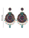 YouBella Jewellery Bohemian Multi-Color Earrings for Girls and Women