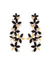 Valentine Gifts : YouBella Jewellery Designer Hanging Fancy Party Wear Earrings for Girls and Women (Golden-Black)