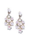 YouBella Jewellery Crystal Floral Earrings For Girls and Women