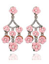 YouBella Jewellery Crystal Floral Earrings For Girls and Women