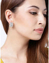 YouBella Fashion Jewellery Earrings for Women Traditional Earrings Tops for Girls and Women (WHITE)