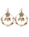 YouBella Fashion Jewellery Bohemian Earrings for Girls and Women (White)