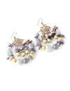 YouBella Fashion Jewellery Bohemian Earrings for Girls and Women (Grey)