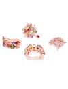 YouBella Stylish Party Wear Jewellery Gold Plated Studs Earrings for Women (Multi-Colour)(YBEAR_32177)