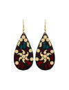 YouBella Jewellery Stylish Latest Combo of Afghani Tibetan Earrings for Girls/Women (Combo of 6)