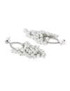 YouBella Earrings for women Jewellery Crystal Earings Earrings for Girls and Women (Silver)