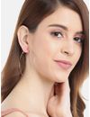 YouBella Jewellery Ear rings for women Combo of 12 Hoop Earrings for Girls and Women (Gold)